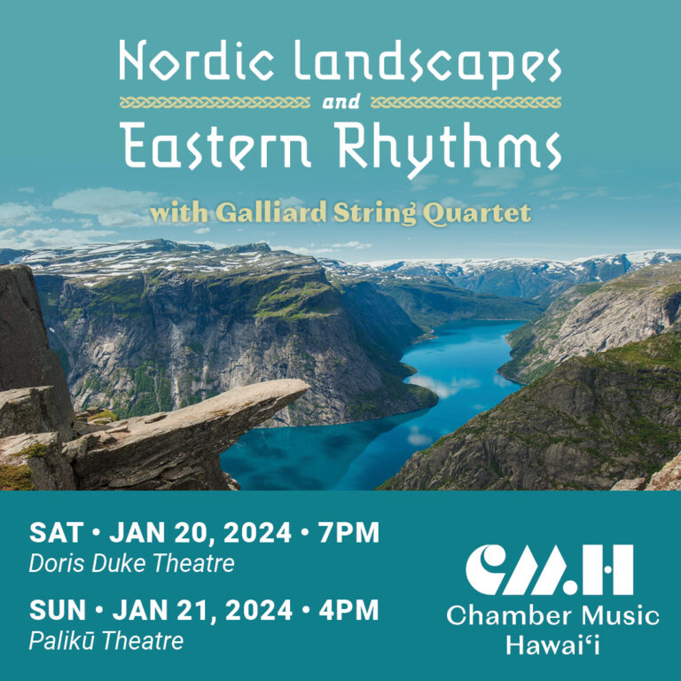 Nordic Landscapes and Eastern Rhythms – Doris Duke Theatre