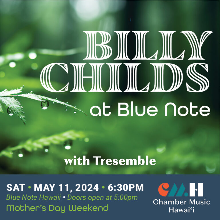 Billy Childs at Blue Note Hawaii with Tresemble